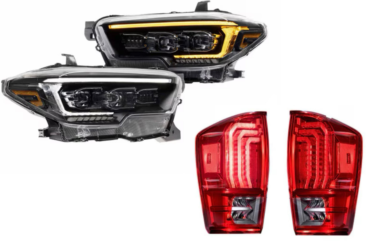 MORIMOTO TOYOTA TACOMA (16-23) HEADLIGHT & TAIL LIGHT COMBO
