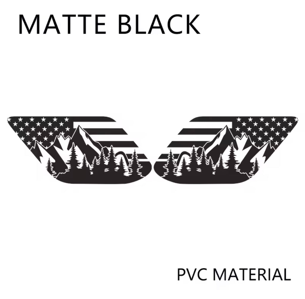 4Runner Side Window American Flag