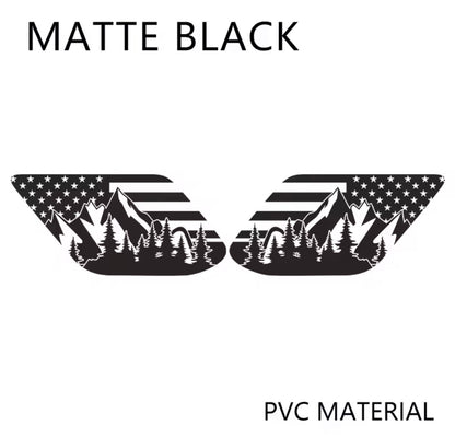 4Runner Side Window American Flag