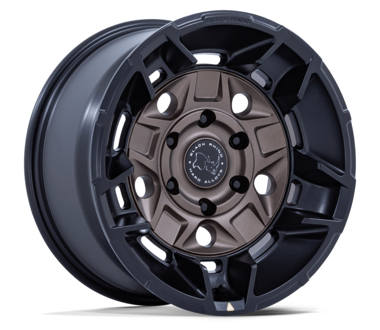 Black Rhino BURNT BRONZE W/ MATTE BLACK LIP 17x8.5 0mm OffSet
