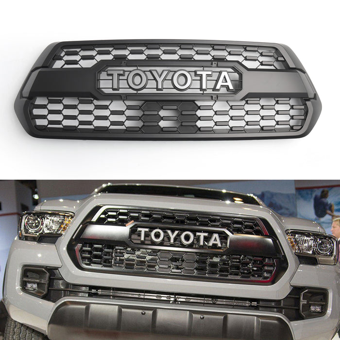 TRD Pro Grille Fit for Tacoma (2016-2023) Matte Black