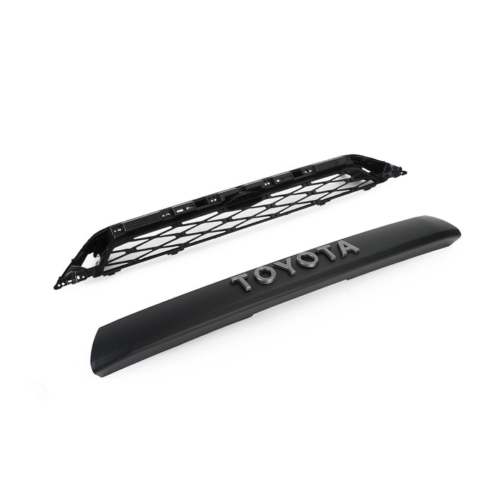 Toyota 4Runner 2020-2024 TRD PRO Black 2 Piece Front Bumper Grille Generic