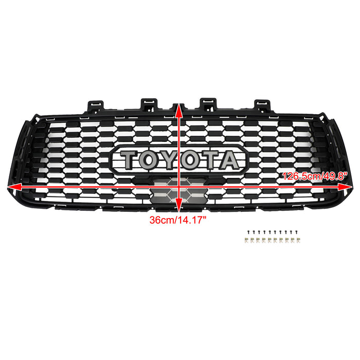 Toyota Tundra | 2010-2013 | TRD PRO Grille | Black + Toyota Letter