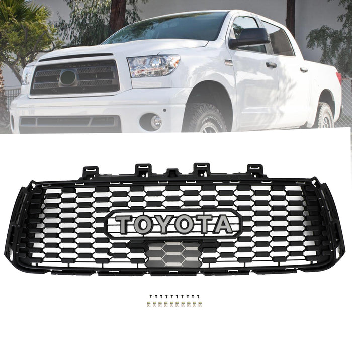 Toyota Tundra | 2010-2013 | TRD PRO Grille | Black + Toyota Letter