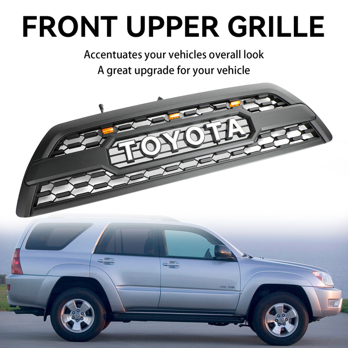 Toyota 4Runner 2006-2009 TRD PRO Style Front Bumper Grille Grill W/ LED