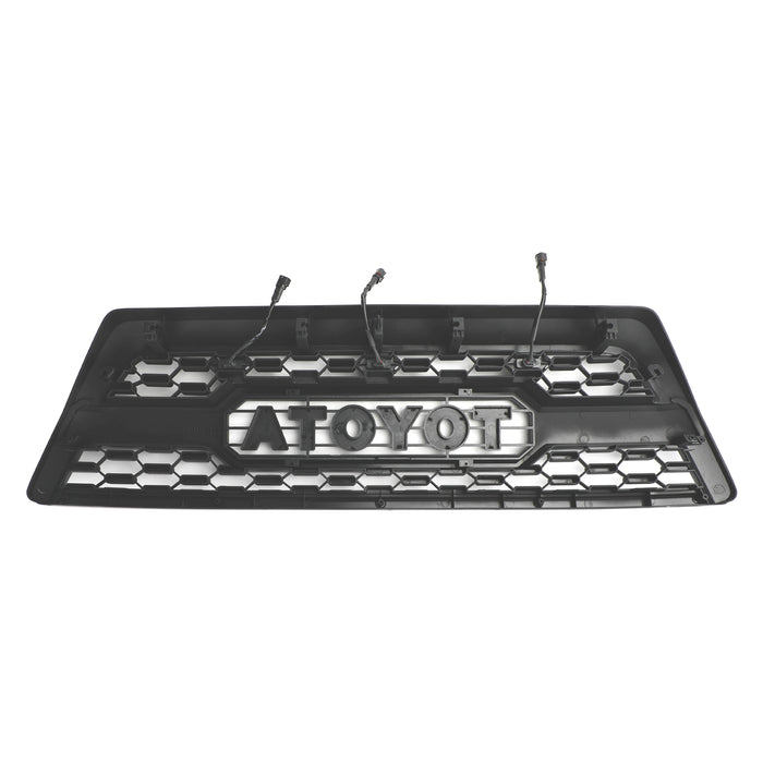 Toyota 4Runner 2006-2009 TRD PRO Style Front Bumper Grille Grill W/ LED