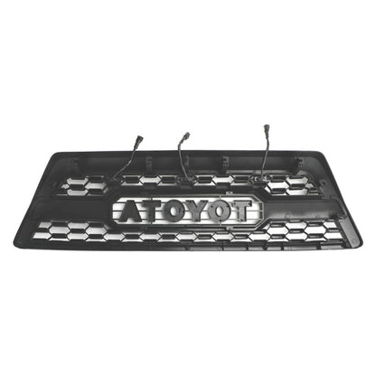 Toyota 4Runner 2006-2009 TRD PRO Style Front Bumper Grille Grill W/ LED