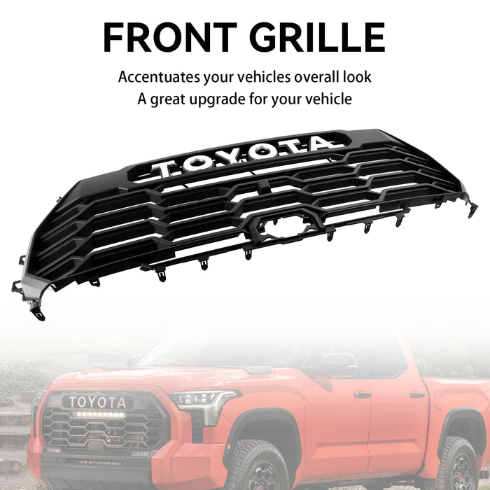 2022-2025 Toyota Tundra TRD PRO Matte Black Front Grill Grille