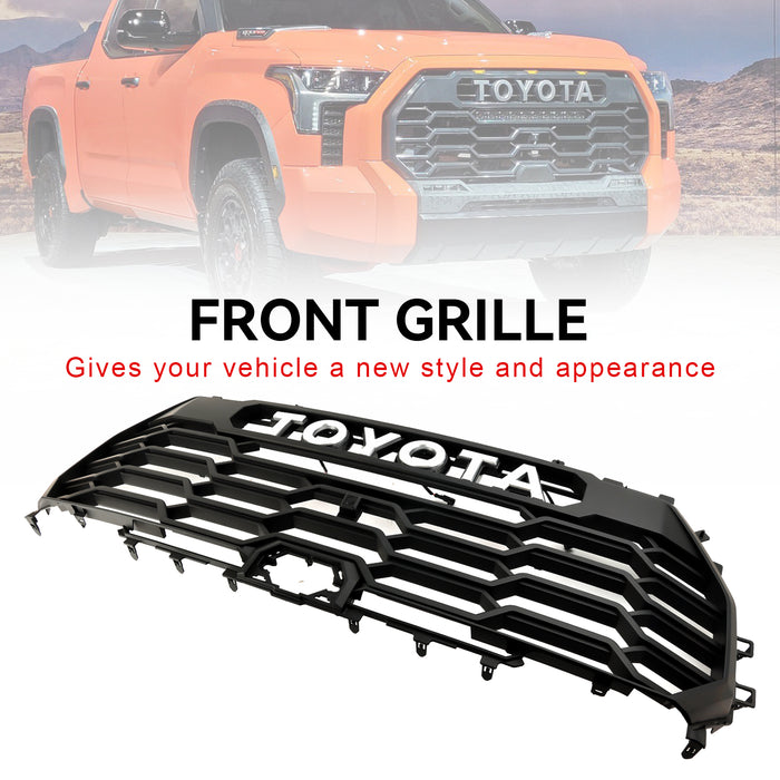 2022-2025 Toyota Tundra TRD PRO Matte Black Front Grill Grille
