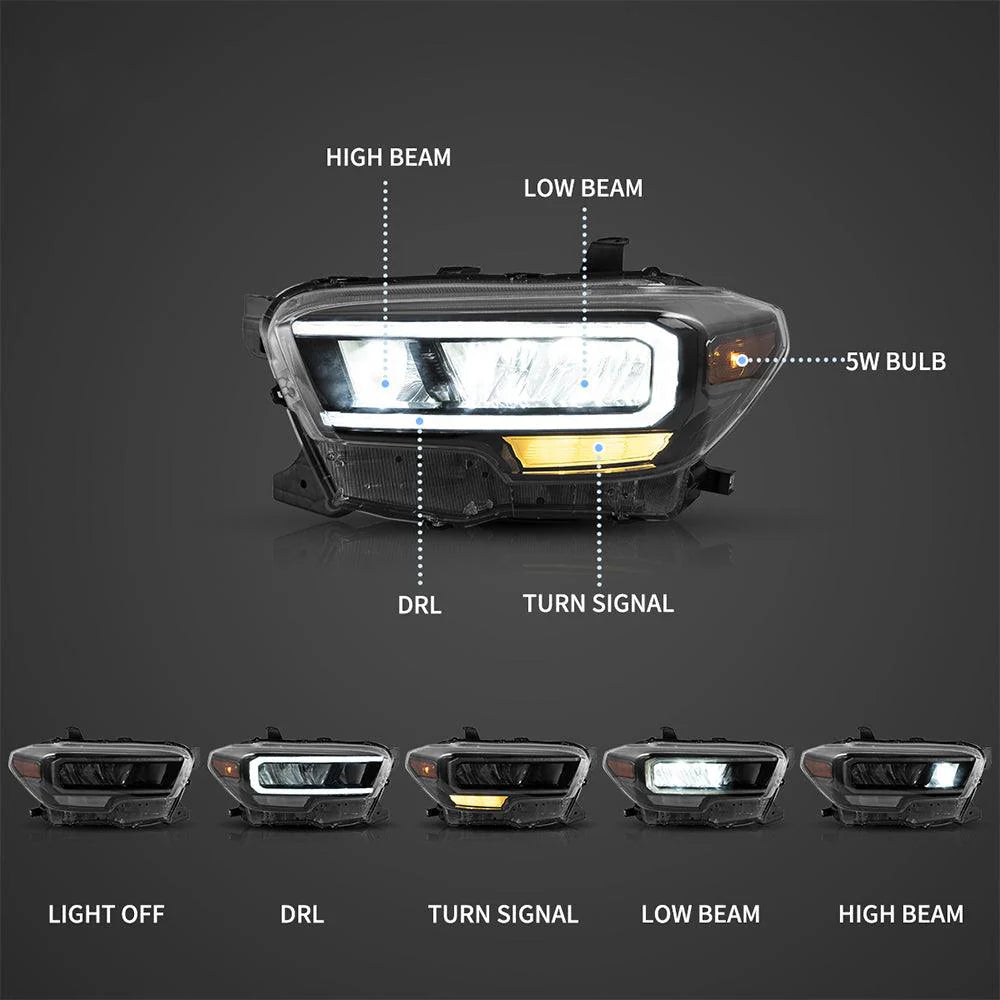 AUXBEAM HEADLIGHT ASSEMBLY REFLECTION BOWL 2016-2023 TACOMA