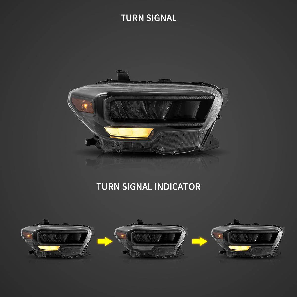 AUXBEAM HEADLIGHT ASSEMBLY REFLECTION BOWL 2016-2023 TACOMA