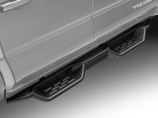 Barricade NB1 Running Boards; Textured Black
(24-26 Tacoma Double Cab)