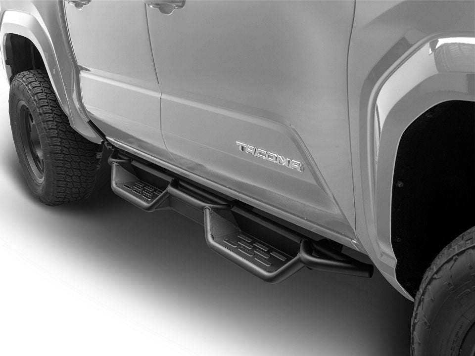 Barricade NB1 Running Boards; Textured Black
(24-26 Tacoma Double Cab)