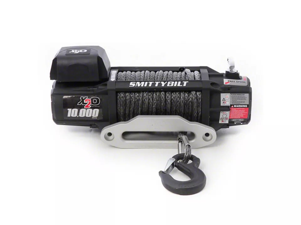 Smittybilt X2O Gen2 10K Waterproof 10,000 lb. Winch with Synthetic Rope and Wireless Control