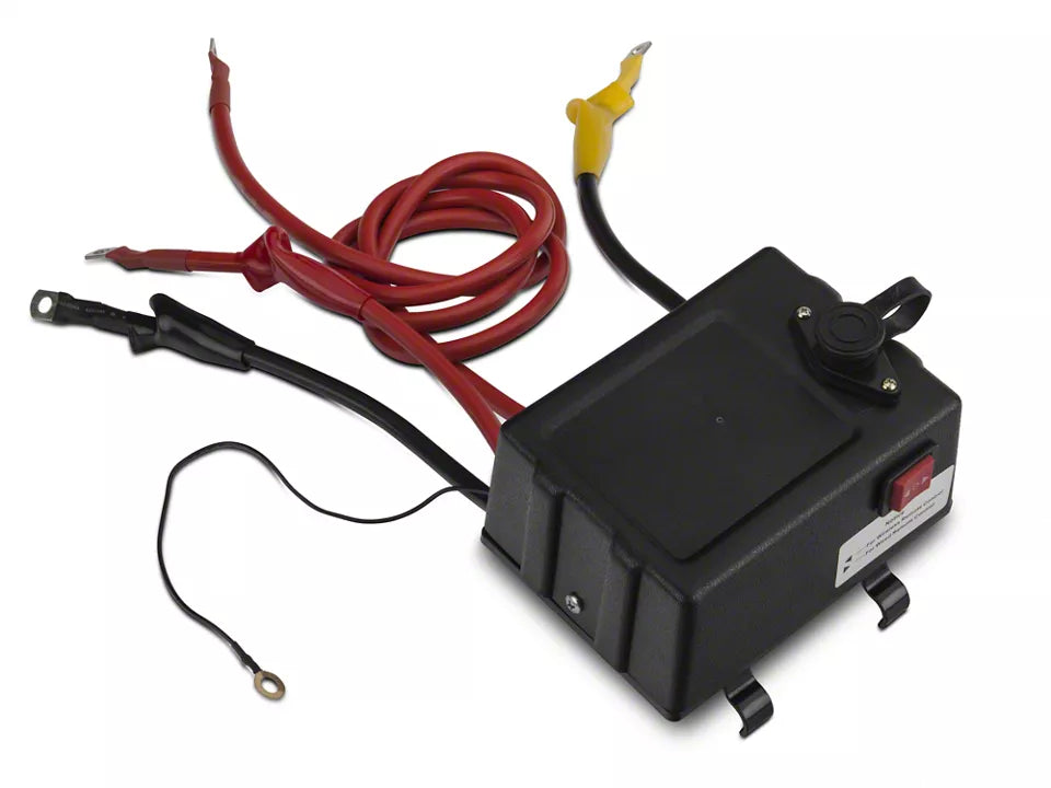 Barricade 9,500 lb. Winch with Synthetic Rope and Wireless Control