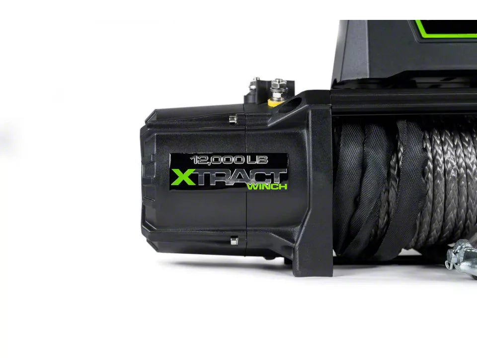 DV8 Offroad Xtract 12,000 lb. Winch with Synthetic Rope