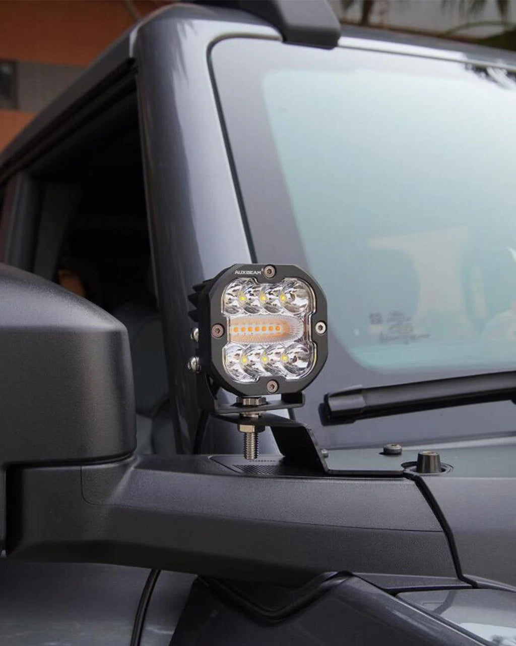 XP-ULTRA SERIES 3 INCH 96W 9600LM LED PODS 6 MODES WHITE AMBER FLASHING LED DRIVING LIGHTS