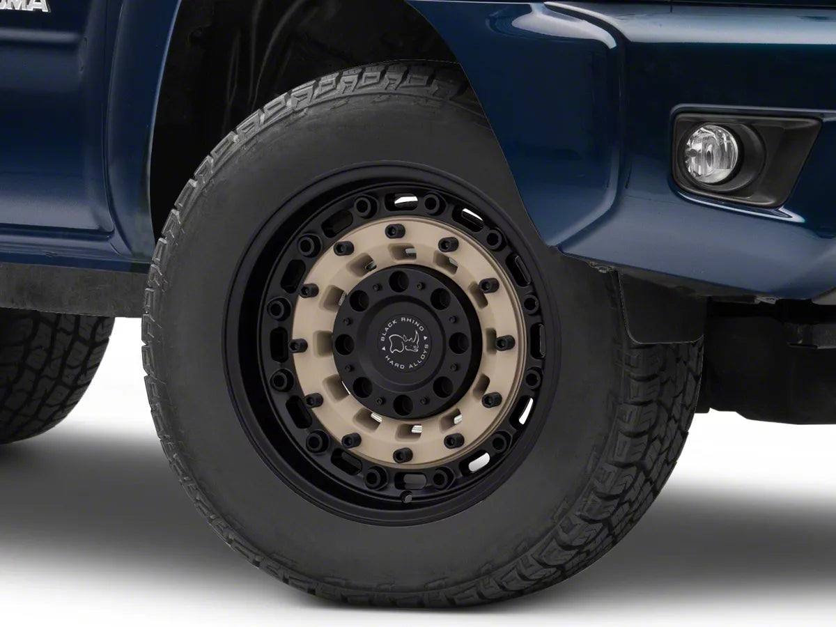 Black Rhino Arsenal Sand on Black 6-Lug Wheel 18x9.5; -18mm Offset