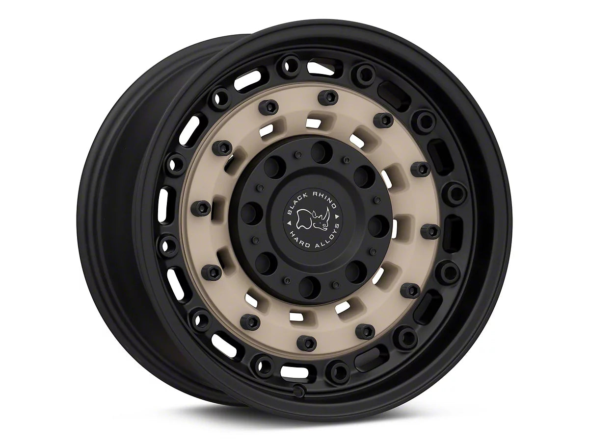 Black Rhino Arsenal Sand on Black 6-Lug Wheel 18x9.5; -18mm Offset