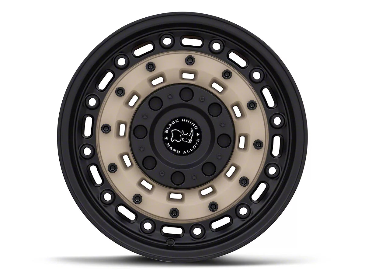 Black Rhino Arsenal Sand on Black 6-Lug Wheel 18x9.5; -18mm Offset