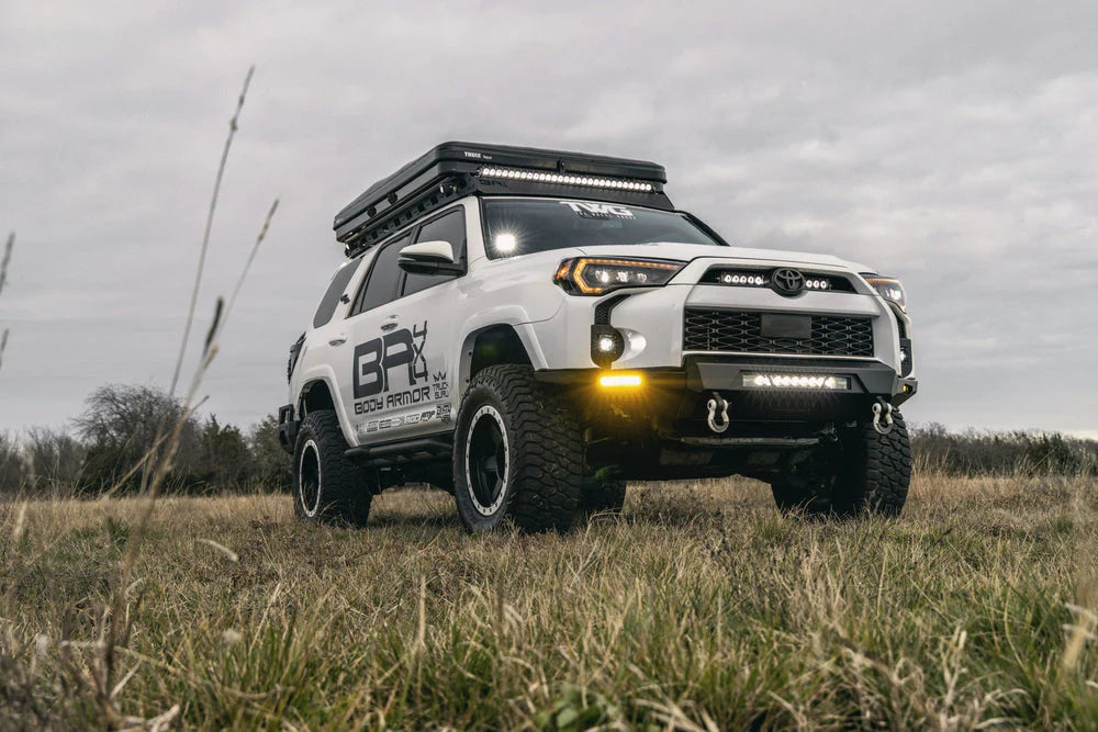 Body Armor 4x4 2014-2024 TOYOTA 4RUNNER HILINE BUMPER WITH HIGH CLEARANCE SIDE WINGS