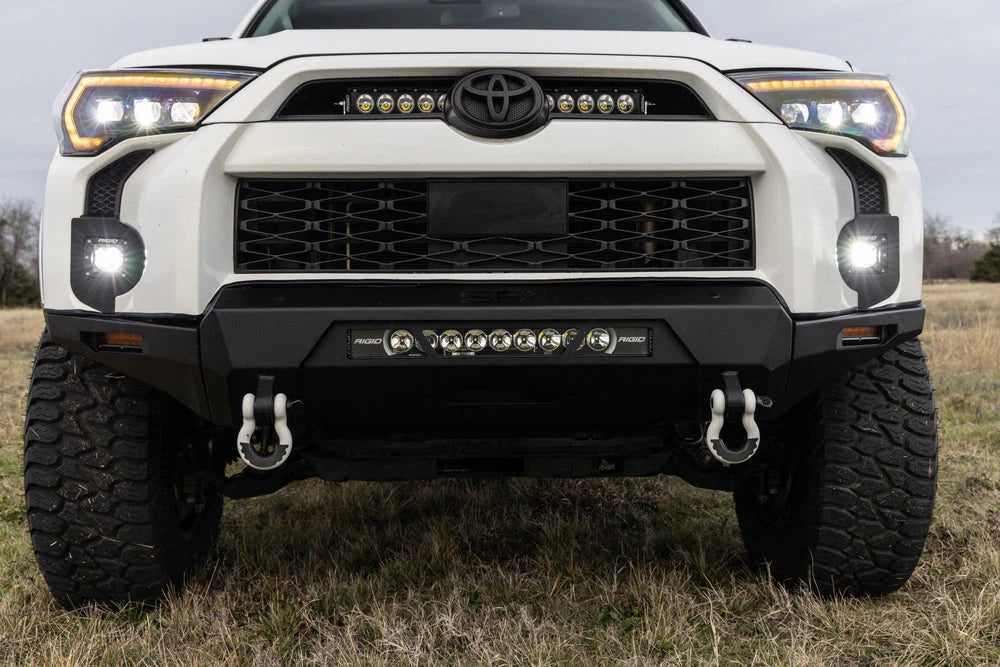 Body Armor 4x4 2014-2024 TOYOTA 4RUNNER HILINE BUMPER WITH HIGH CLEARANCE SIDE WINGS