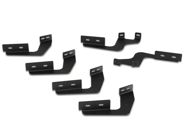 Barricade S6 Running Boards; Textured Black
