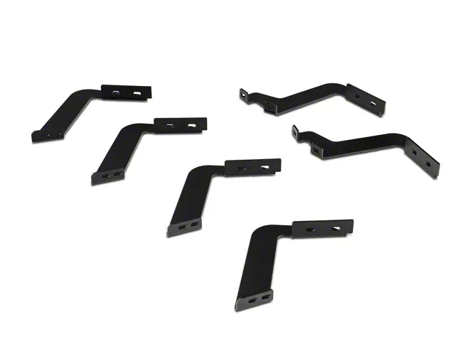 Barricade S6 Running Boards; Textured Black