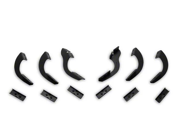 Go Rhino RB20 Running Boards; Textured Black