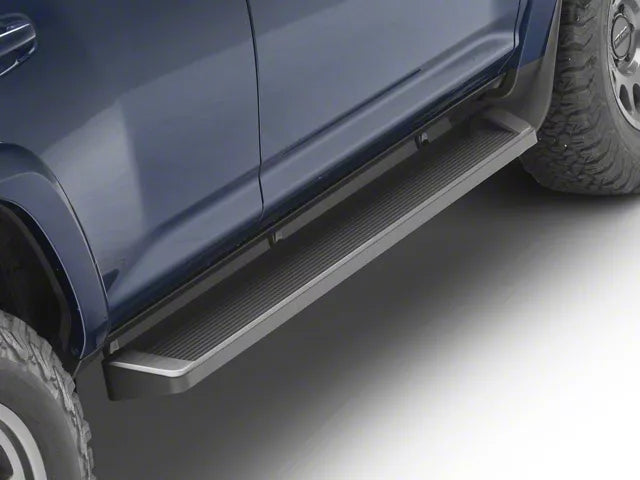 6-Inch iStep Running Boards; Black