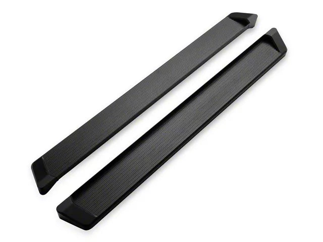 6-Inch iStep Running Boards; Black