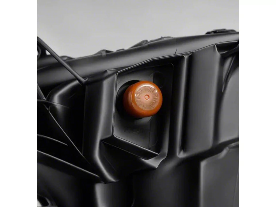 24-26 Tacoma AlphaRex LUXX-Series LED Projector Headlights; Black Housing; Clear Lens