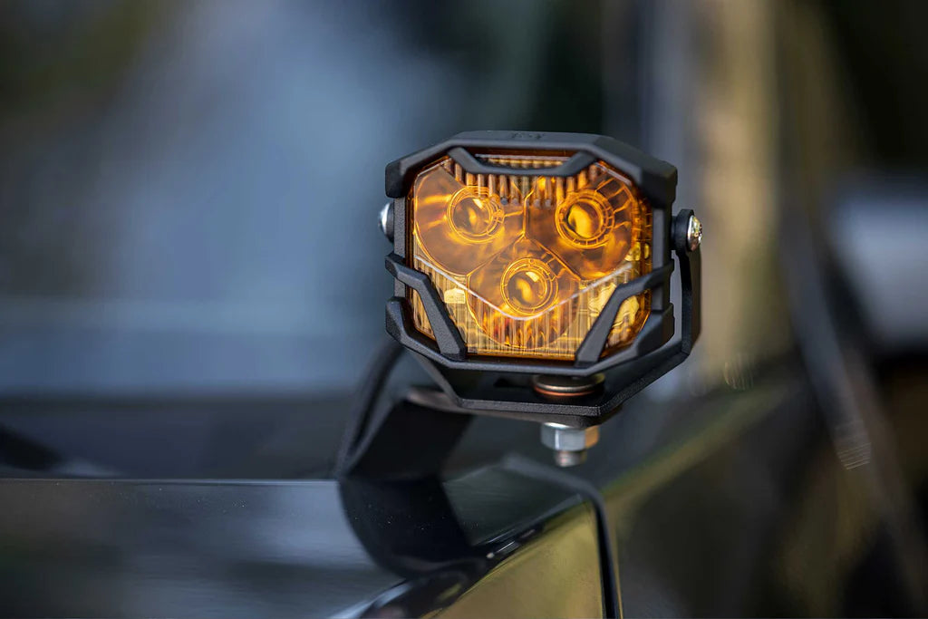 MORIMOTO 4BANGER HXB LED PODS (SPOT / YELLOW)(SET)
