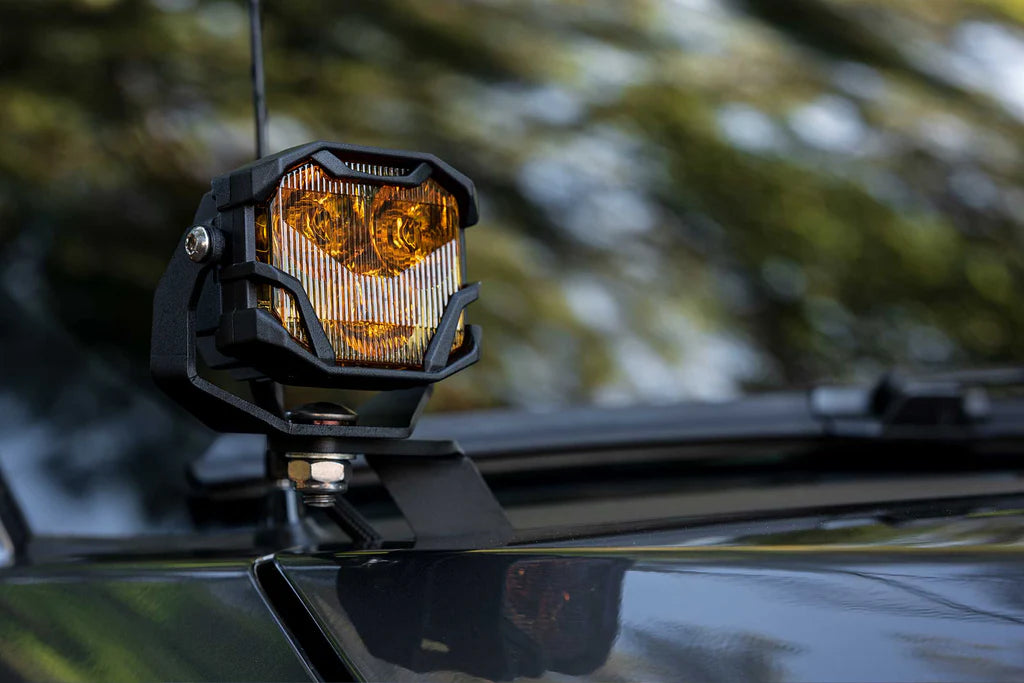MORIMOTO 4BANGER HXB LED PODS (SPOT / YELLOW)(SET)