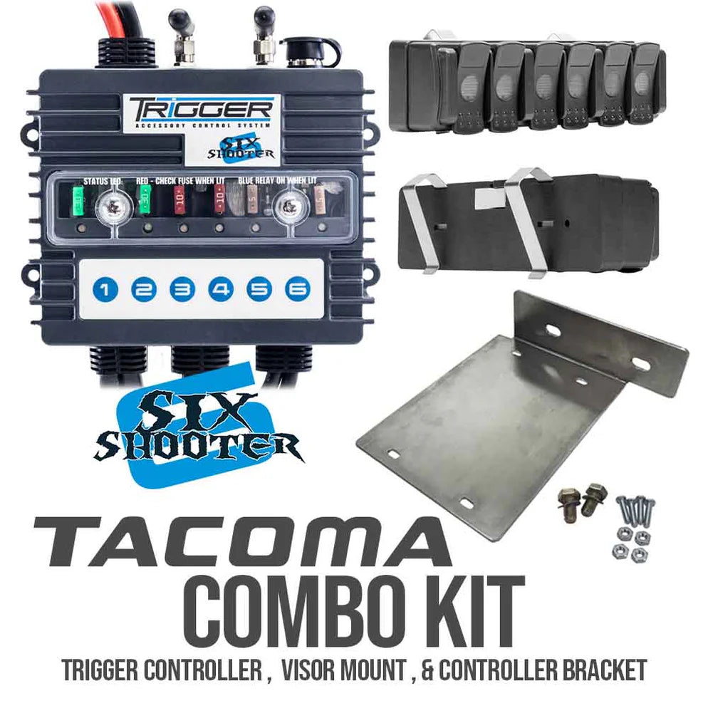 TRIGGER 6 SHOOTER CONTROLLER TOYOTA TACOMA COMBO KIT