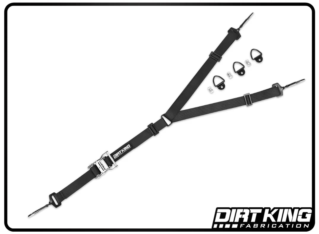 DirtKing 3 Way Spare Tire Strap & Mounts