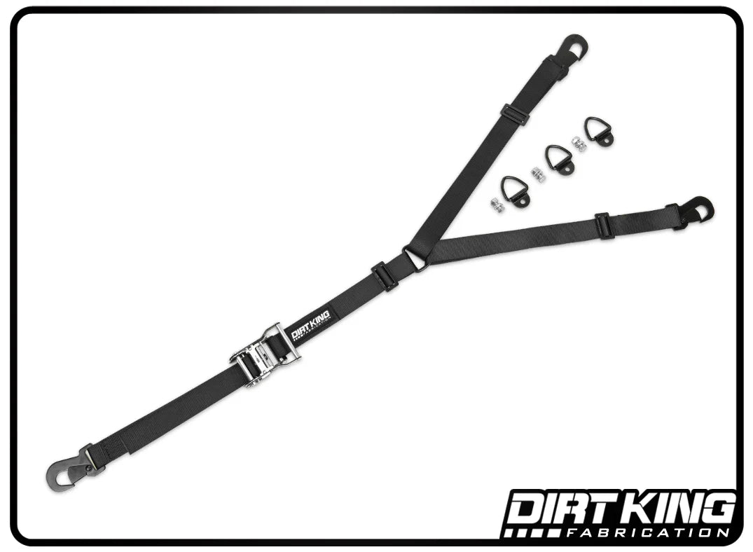 DirtKing 3 Way Spare Tire Strap & Mounts
