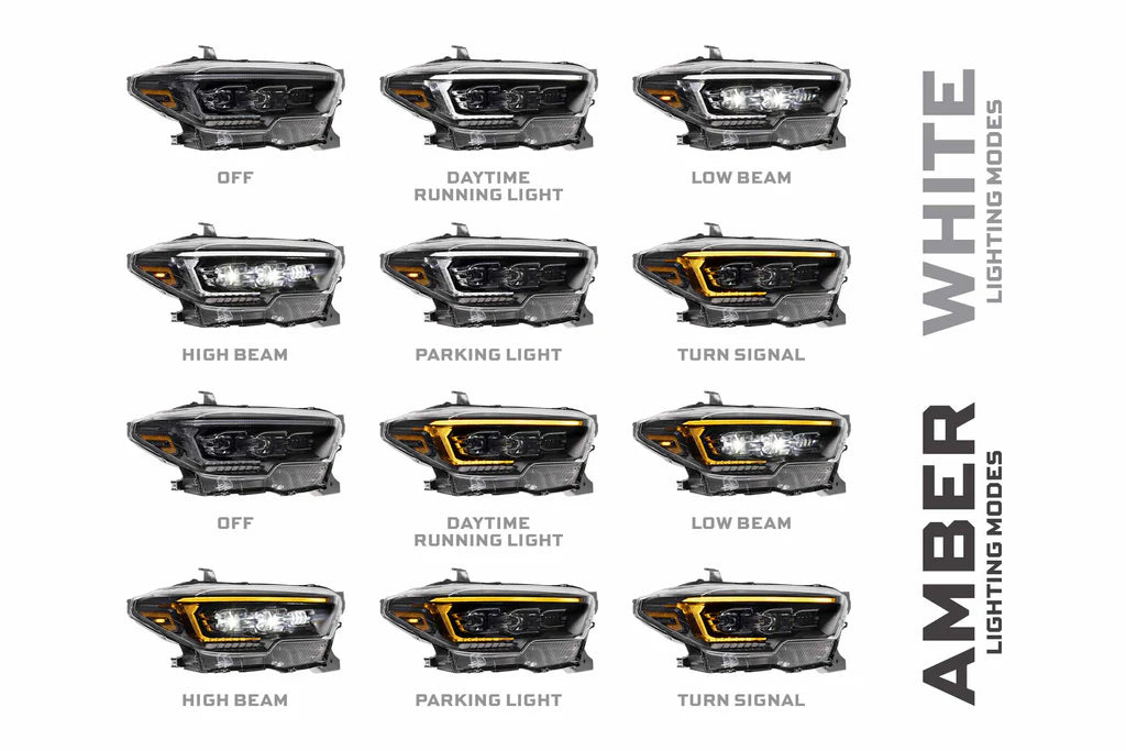 Morimoto XB Headlights
TOYOTA TACOMA (16-23) XB EVO LED HEADLIGHTS