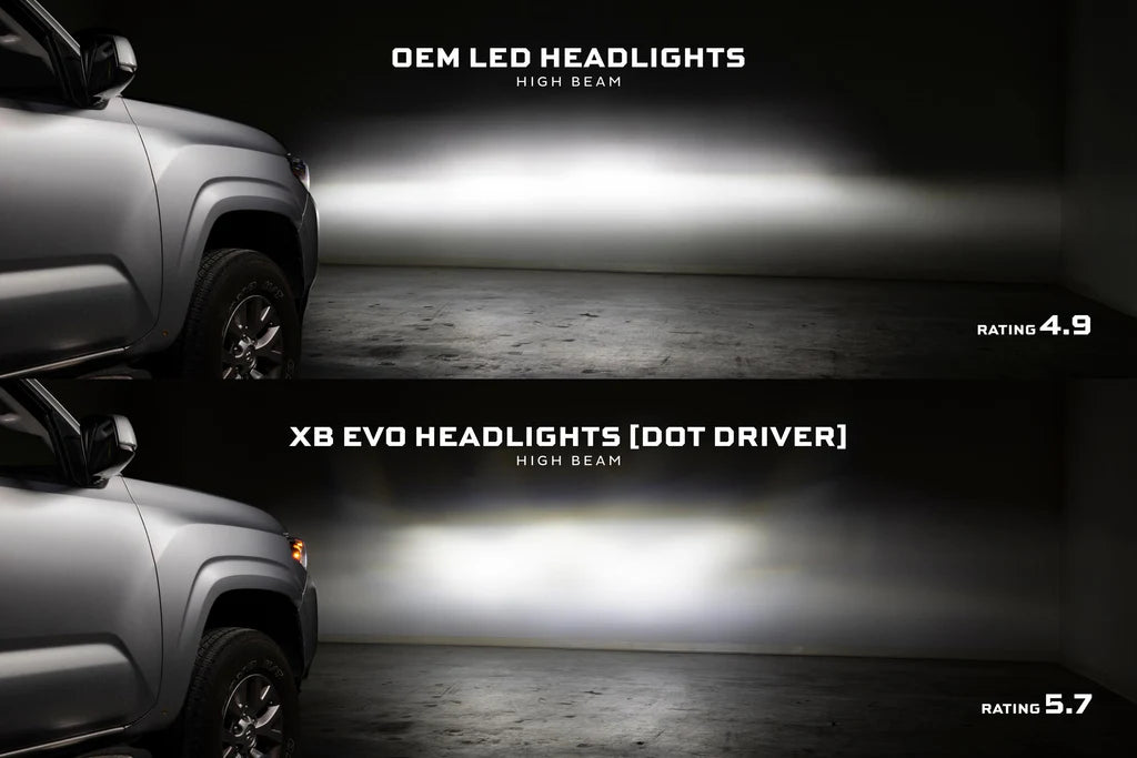 Morimoto XB Headlights
TOYOTA TACOMA (16-23) XB EVO LED HEADLIGHTS