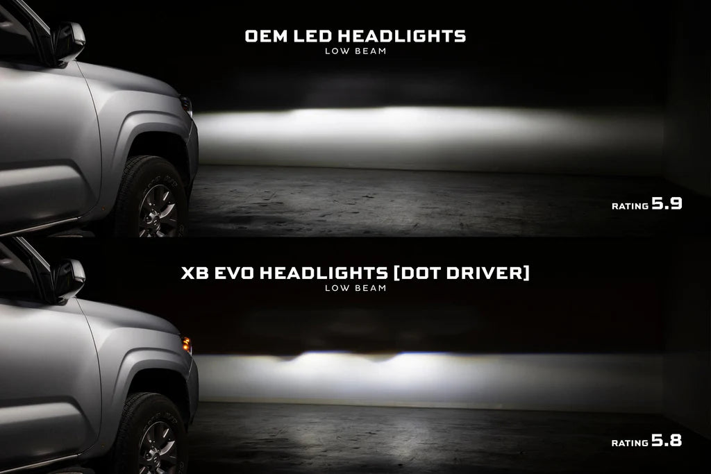 Morimoto XB Headlights
TOYOTA TACOMA (16-23) XB EVO LED HEADLIGHTS