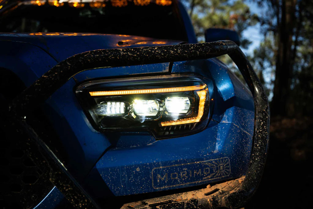 Morimoto XB Headlights
TOYOTA TACOMA (16-23) XB EVO LED HEADLIGHTS