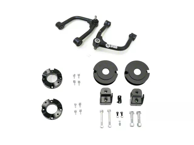 Freedom Offroad 3-Inch Front / 2-Inch Rear Suspension Lift Kit with Front Upper Control Arms and Shock Extenders