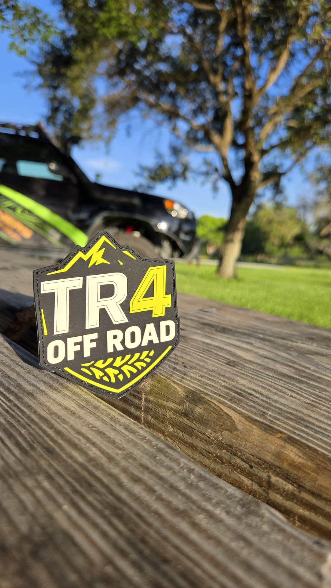 TR4 Off Road Velcro Patch