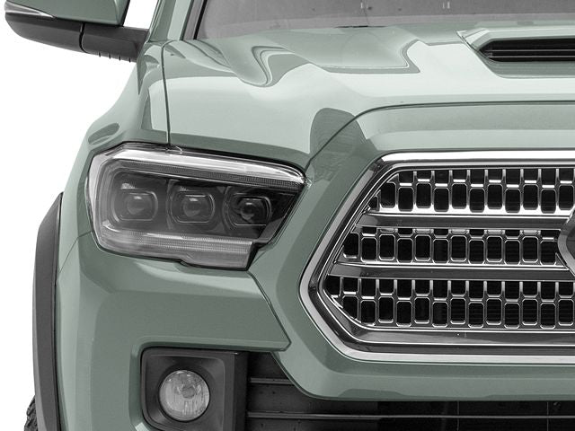 Raxiom CXR Series V2 LED Projector Headlights; Black Housing; Clear Lens
(16-23 Tacoma w/ Factory Halogen DRL)