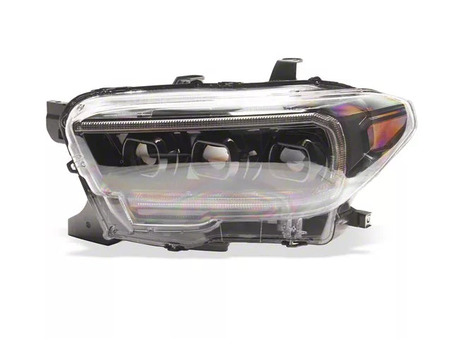 Raxiom CXR Series V2 LED Projector Headlights; Black Housing; Clear Lens
(16-23 Tacoma w/ Factory Halogen DRL)