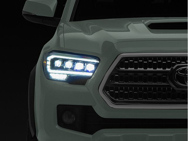 AlphaRex NOVA-Series LED Projector Headlights; Black Housing; Clear Lens
(16-23 Tacoma SR5)