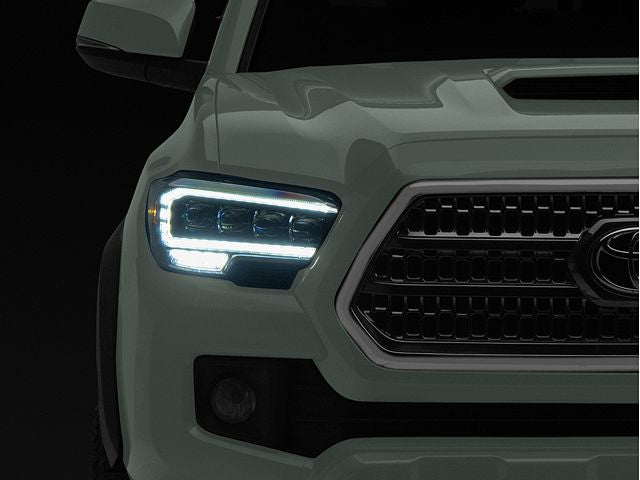 AlphaRex NOVA-Series LED Projector Headlights; Black Housing; Clear Lens
(16-23 Tacoma SR5)