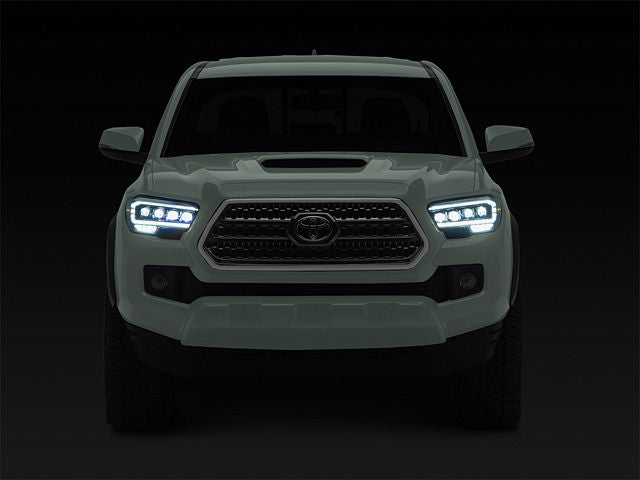 AlphaRex NOVA-Series LED Projector Headlights; Black Housing; Clear Lens
(16-23 Tacoma SR5)