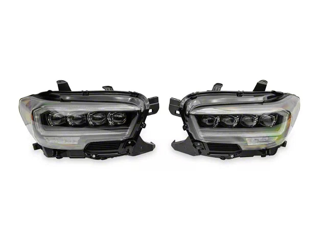 AlphaRex NOVA-Series LED Projector Headlights; Black Housing; Clear Lens
(16-23 Tacoma SR5)