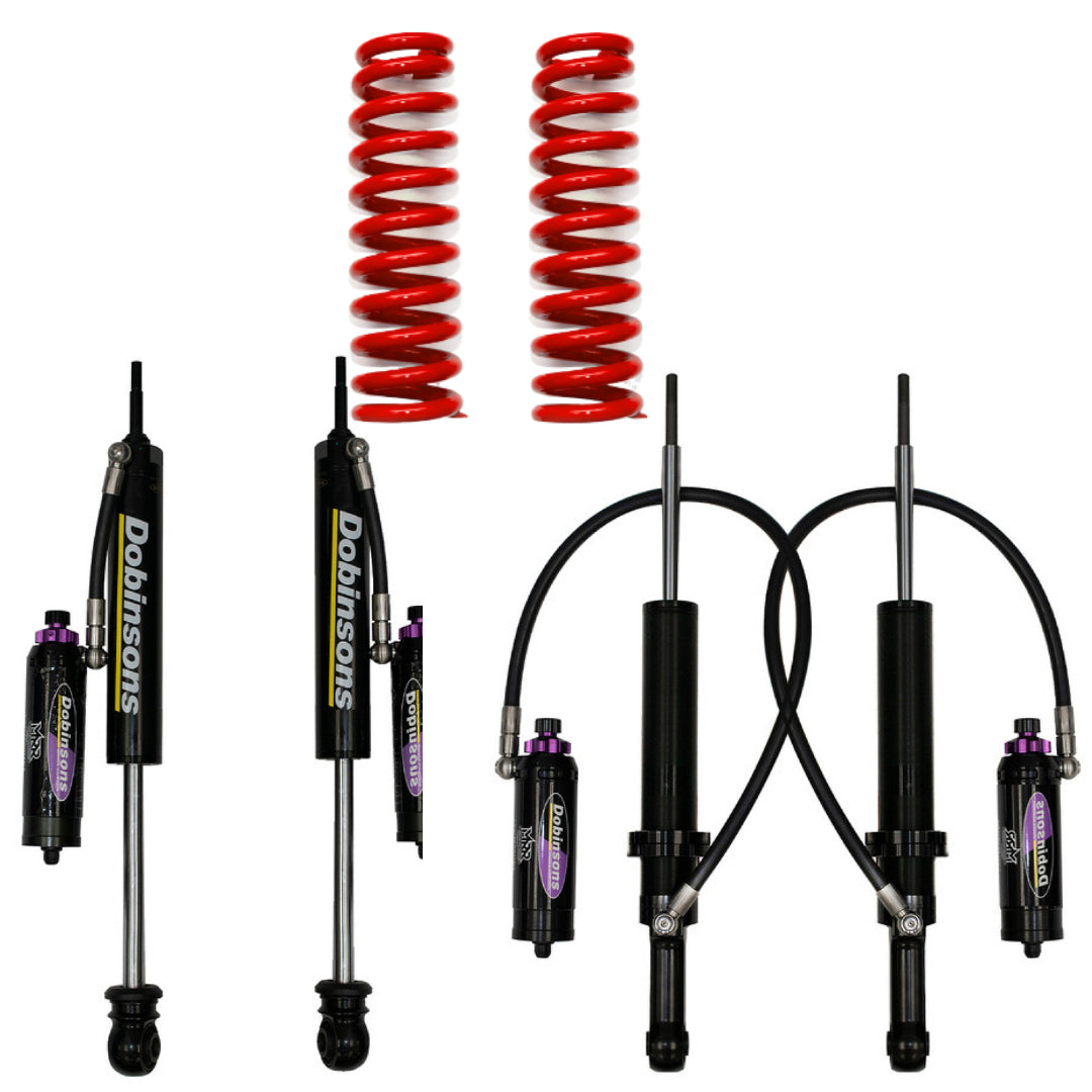 Dobinsons RED 1.75-3.0" MRR 3-way Adjustable Lift Kit Toyota Tacoma 2005-2022 with Quick Ride Rear - DSSKITMRA06 - DSSKITMRA06
